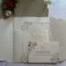 Acrylic Invitation With Envelope Single Side Foiling Printing 